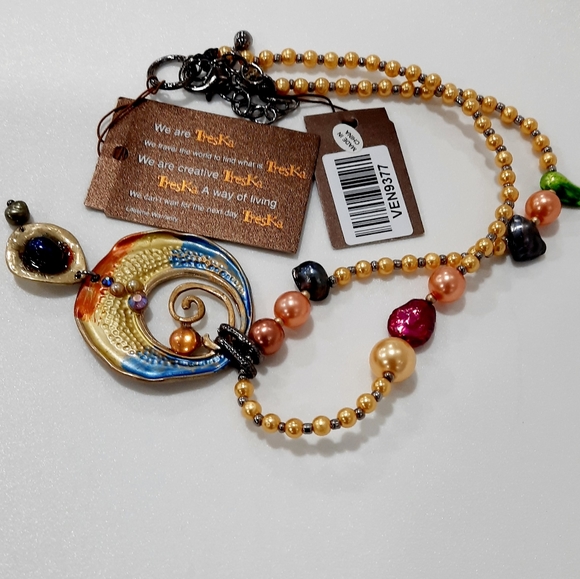 Treska VENUS Collection Boho Necklace NWT - Picture 7 of 7